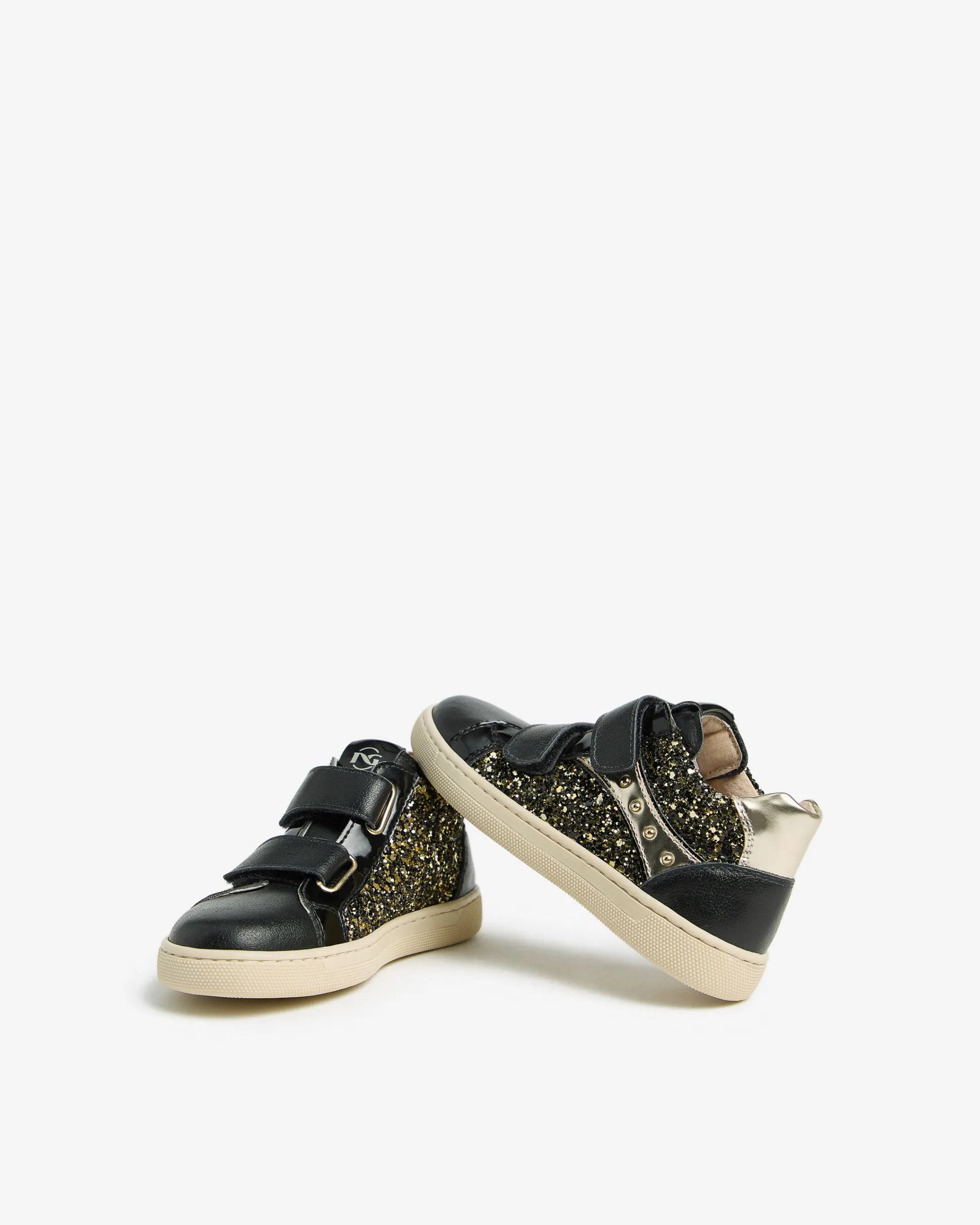 Sneakers Junior da Bambina in Materiale Tecnico e Pelle