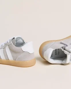 Sneakers Junior da Bambino in Camoscio e Pelle