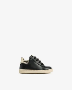 Sneakers Junior da Bambina in Pelle e Materiale Tecnico