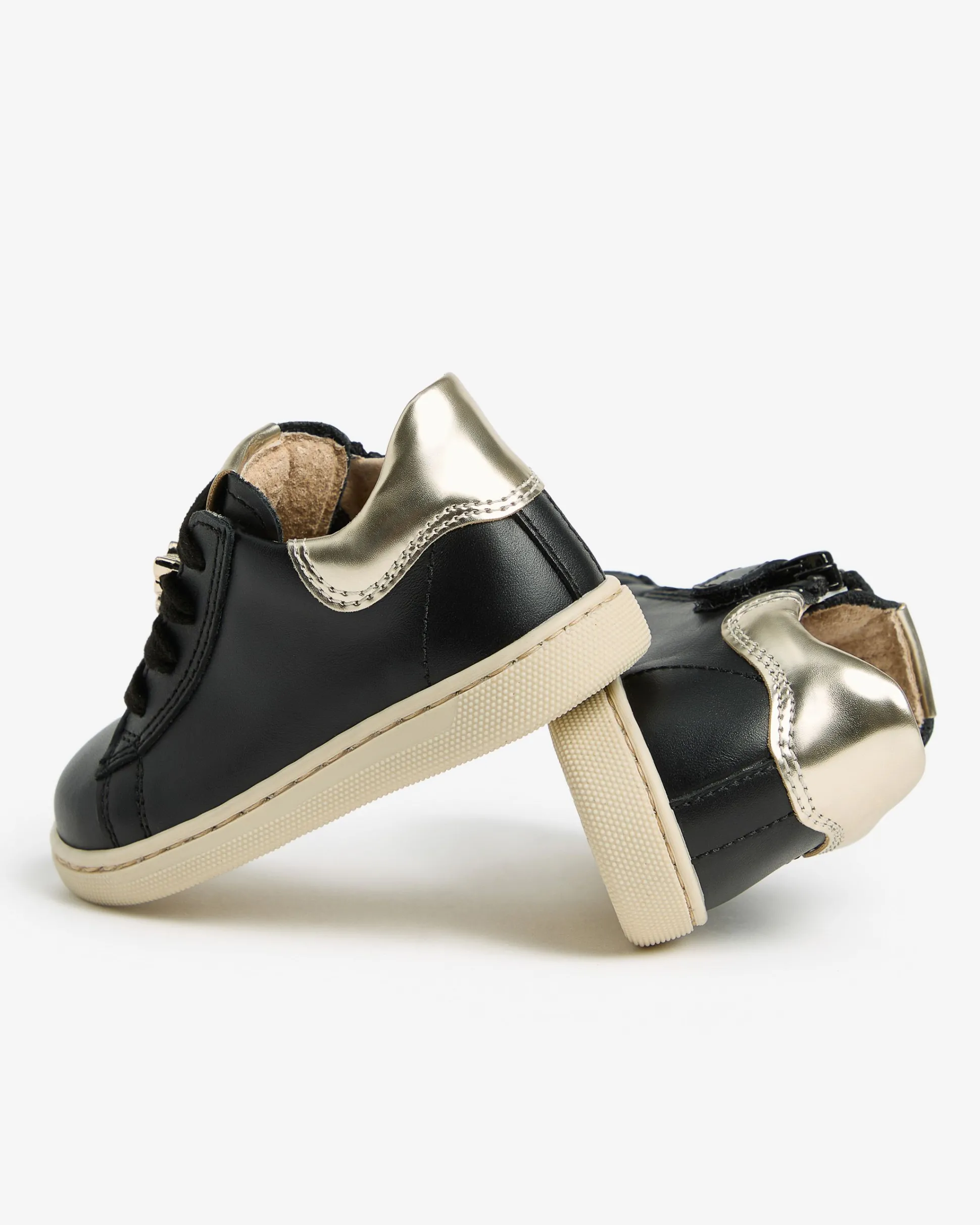 Sneakers Junior da Bambina in Pelle e Materiale Tecnico