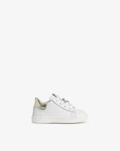 Sneakers Junior da Bambina in Pelle e Materiale Tecnico