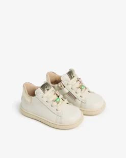 Sneakers Junior da Bambina in Pelle e Materiale Tecnico