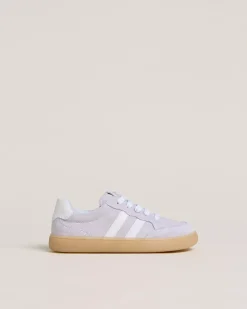 Sneakers Junior da Bambina in Camoscio e Pelle