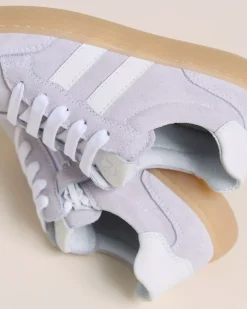 Sneakers Junior da Bambina in Camoscio e Pelle