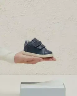 Sneakers Junior da Bambino in Pelle e Camoscio