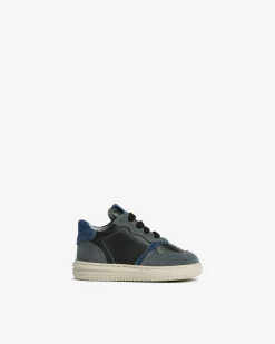 Sneakers Junior da Bambino in Pelle e Camoscio