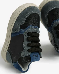 Sneakers Junior da Bambino in Pelle e Camoscio