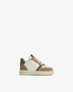Sneakers Junior da Bambino in Pelle e Camoscio