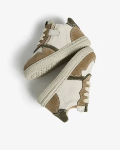 Sneakers Junior da Bambino in Pelle e Camoscio