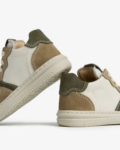 Sneakers Junior da Bambino in Pelle e Camoscio