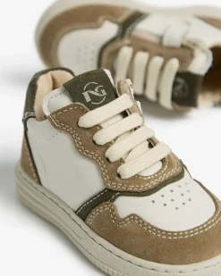 Sneakers Junior da Bambino in Pelle e Camoscio