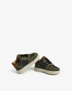 Sneakers Junior da Bambino in Pelle e Camoscio