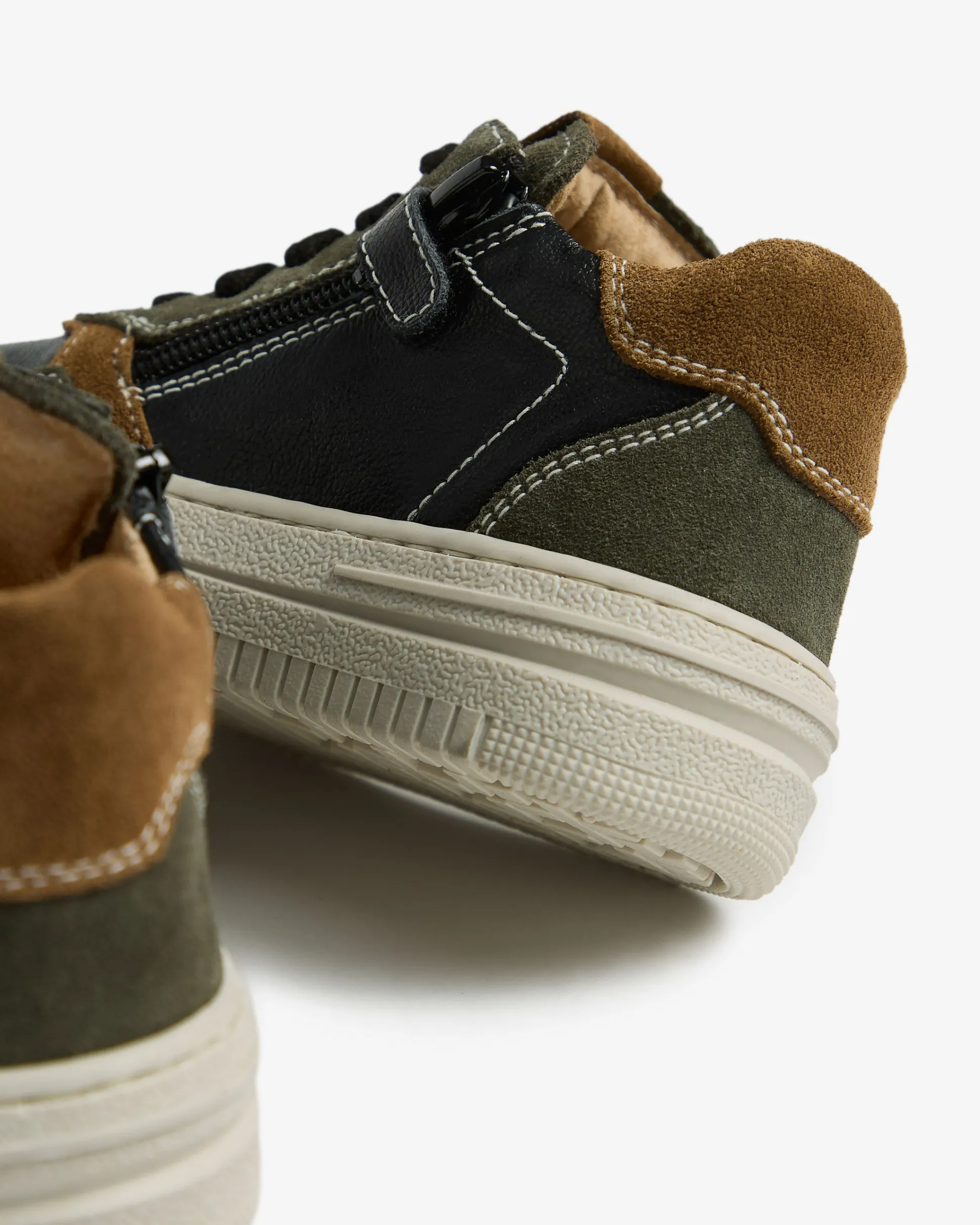 Sneakers Junior da Bambino in Pelle e Camoscio