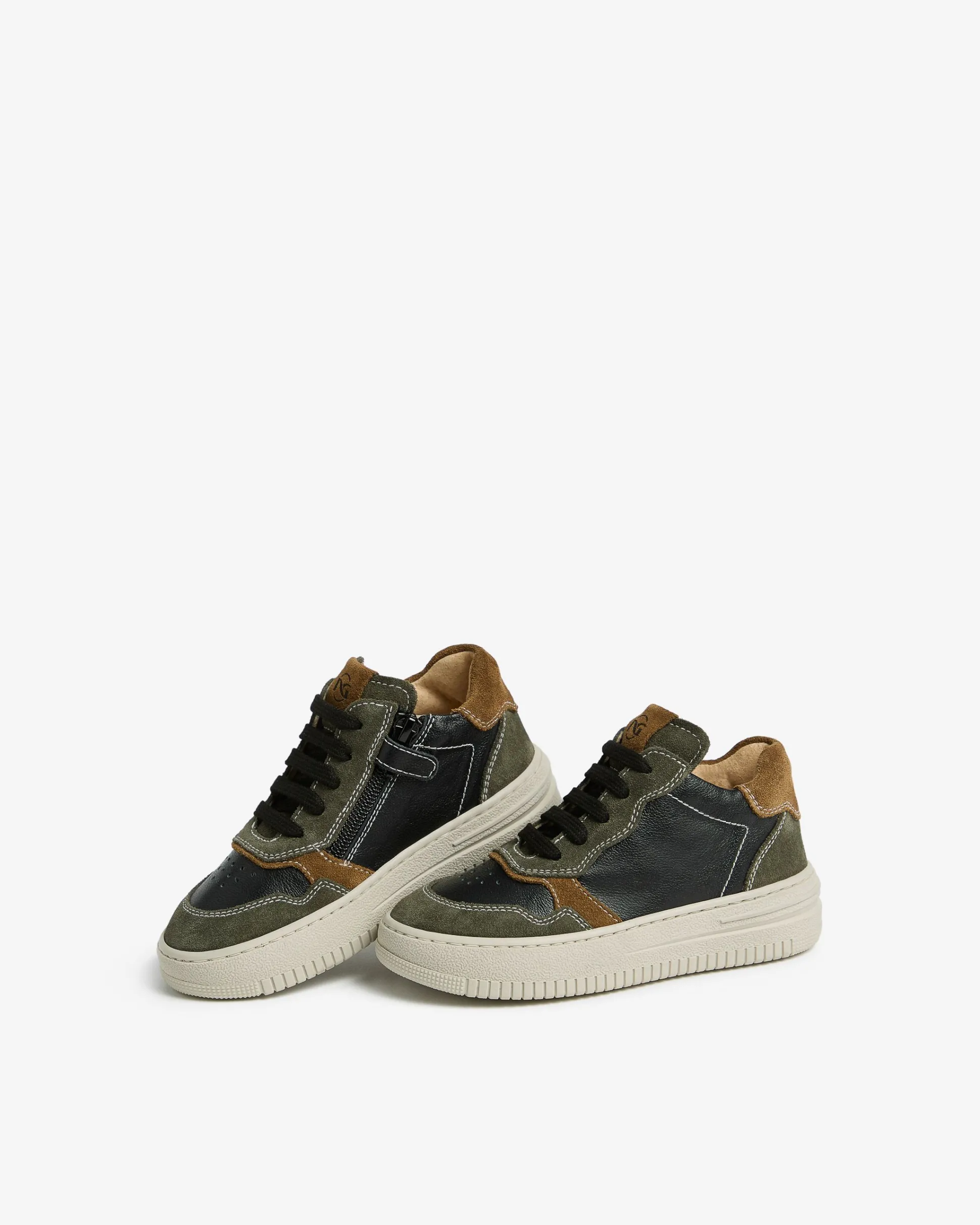 Sneakers Junior da Bambino in Pelle e Camoscio