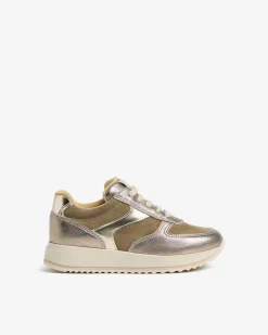Sneakers Teen da Ragazza in Pelle, Camoscio e Materiale Tecnico