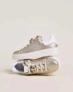 Sneakers Teen da Ragazza in Pelle e Materiale Tecnico