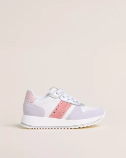 Sneakers Teen da Ragazza in Pelle, Camoscio e Materiale Tecnico