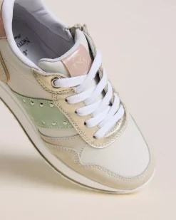 Sneakers Teen da Ragazza in Pelle, Camoscio e Materiale Tecnico