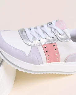 Sneakers Teen da Ragazza in Pelle, Camoscio e Materiale Tecnico