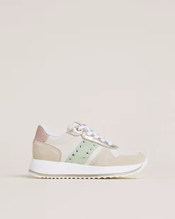 Sneakers Teen da Ragazza in Pelle, Camoscio e Materiale Tecnico