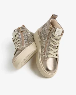 Sneakers Teen da Ragazza in Pelle e Tessuto