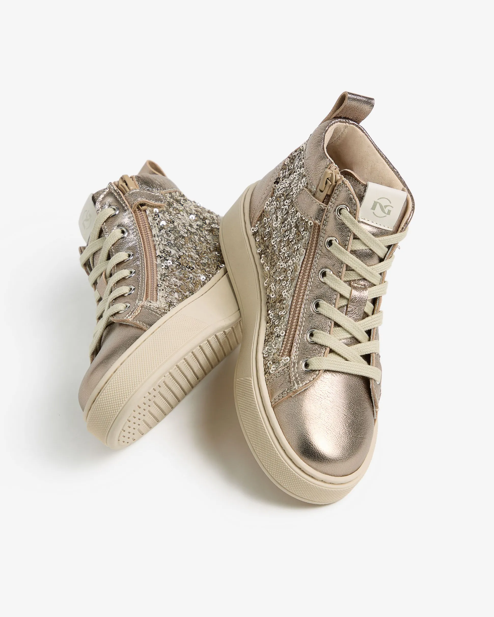 Sneakers Teen da Ragazza in Pelle e Tessuto