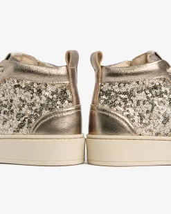 Sneakers Teen da Ragazza in Pelle e Tessuto