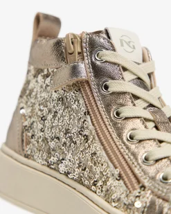Sneakers Teen da Ragazza in Pelle e Tessuto
