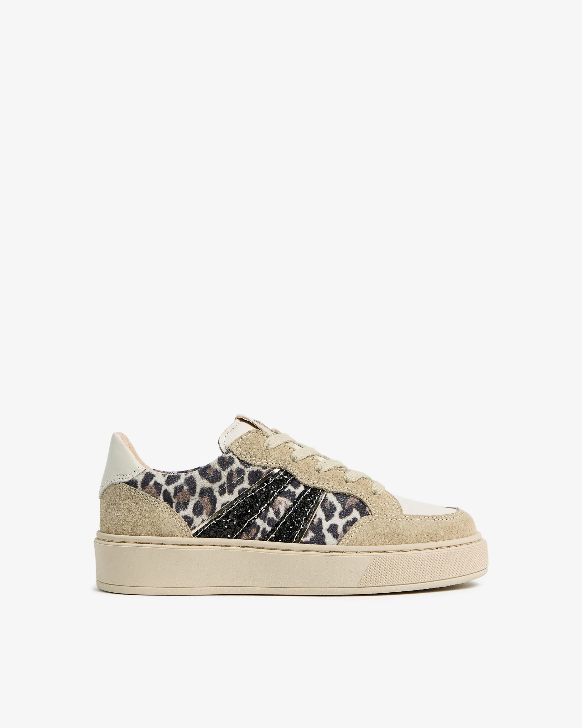 Sneakers Teen da Ragazza in Camoscio, Pelle e Materiale Tecnico