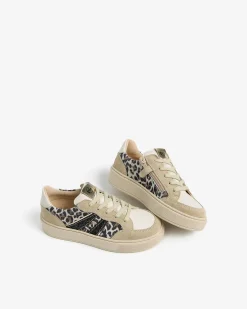 Sneakers Teen da Ragazza in Camoscio, Pelle e Materiale Tecnico
