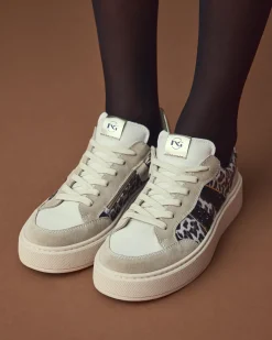 Sneakers Teen da Ragazza in Camoscio, Pelle e Materiale Tecnico