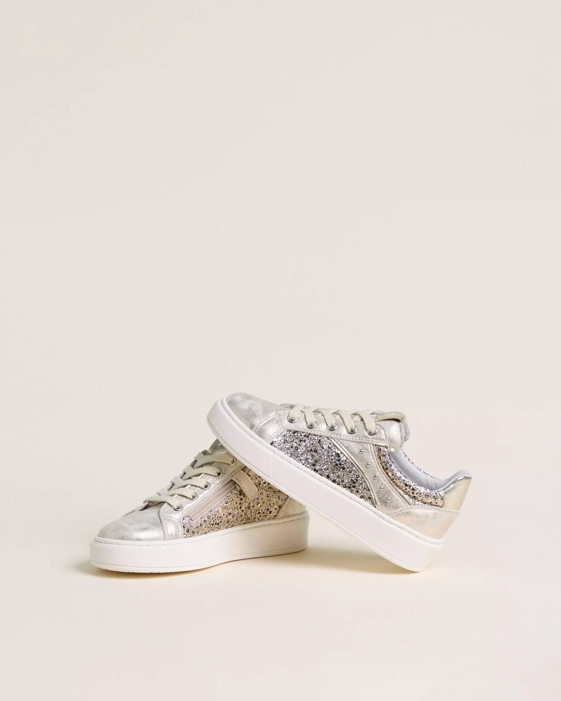 Sneakers Teen da Ragazza in Materiale Tecnico e Tessuto