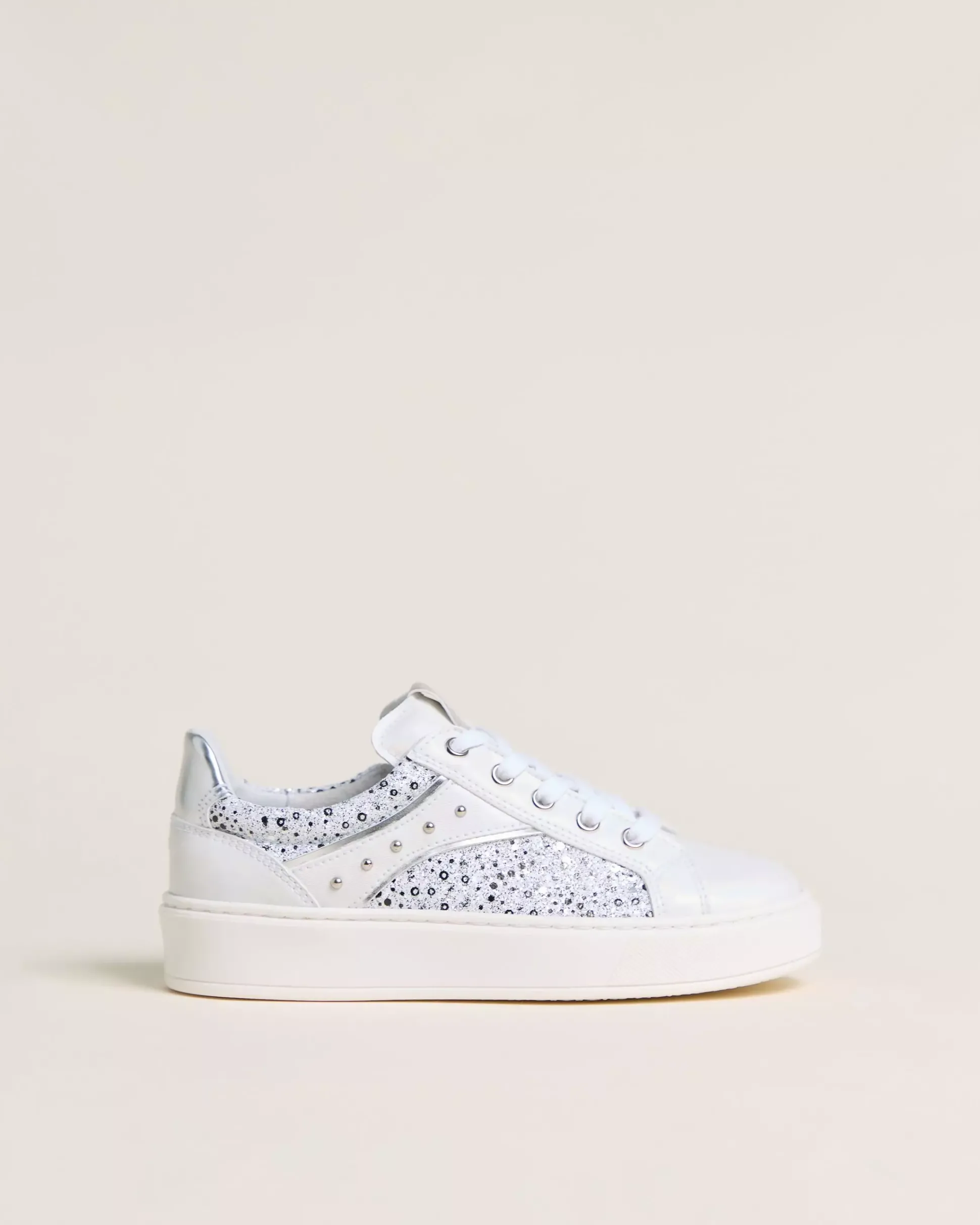 Sneakers Teen da Ragazza in Materiale Tecnico e Tessuto