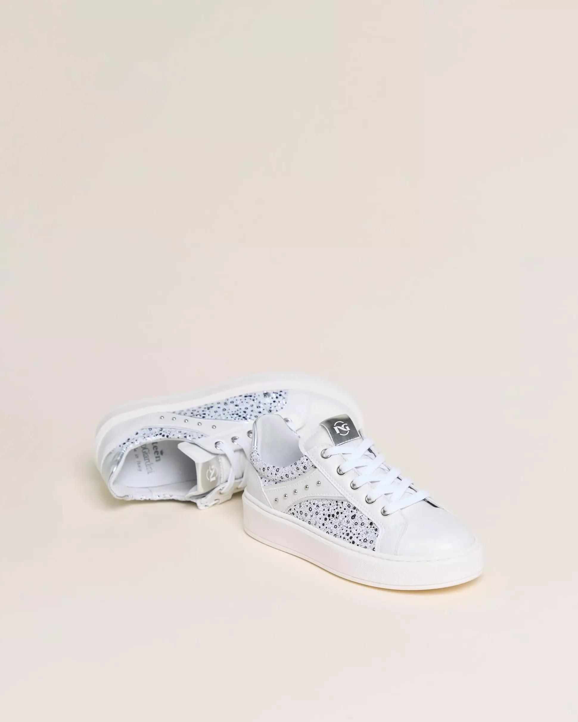 Sneakers Teen da Ragazza in Materiale Tecnico e Tessuto