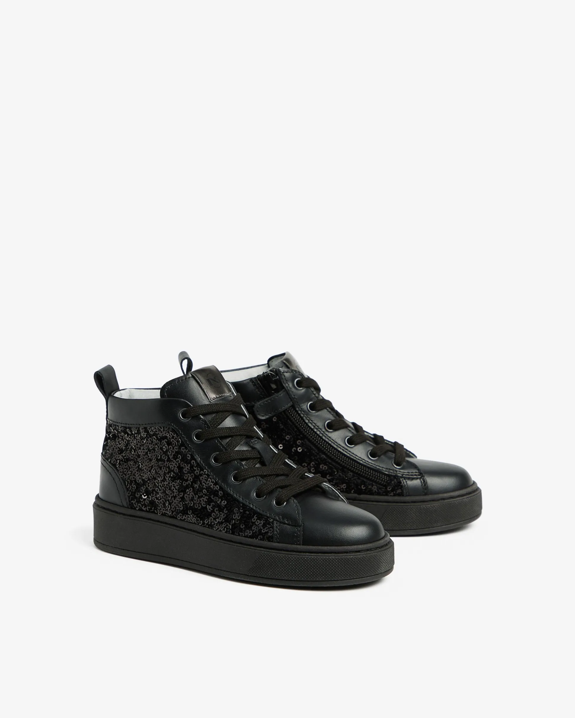 Sneakers Teen da Ragazza in Pelle e Tessuto