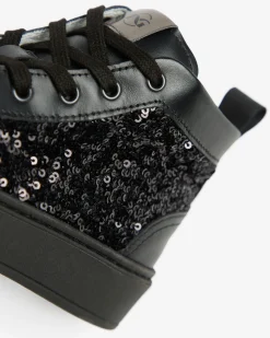 Sneakers Teen da Ragazza in Pelle e Tessuto