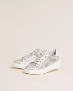 Sneakers Teen da Ragazza in Materiale Tecnico e  Pelle