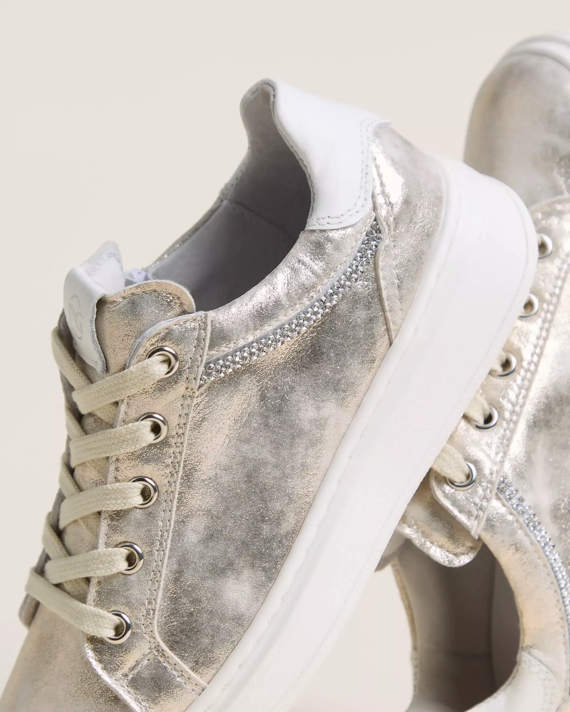 Sneakers Teen da Ragazza in Materiale Tecnico e Pelle