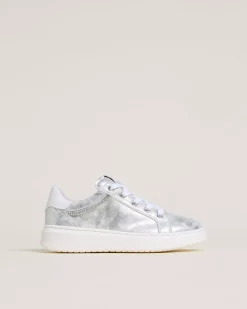Sneakers Teen da Ragazza in Materiale Tecnico e Pelle