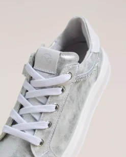 Sneakers Teen da Ragazza in Materiale Tecnico e Pelle