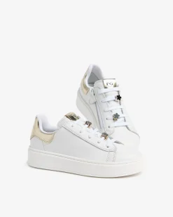 Sneakers Teen da Ragazza in Pelle e Materiale Tecnico