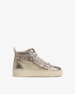 Sneakers Teen da Ragazza in Pelle e Materiale Tecnico
