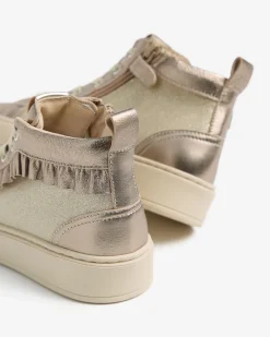 Sneakers Teen da Ragazza in Pelle e Materiale Tecnico