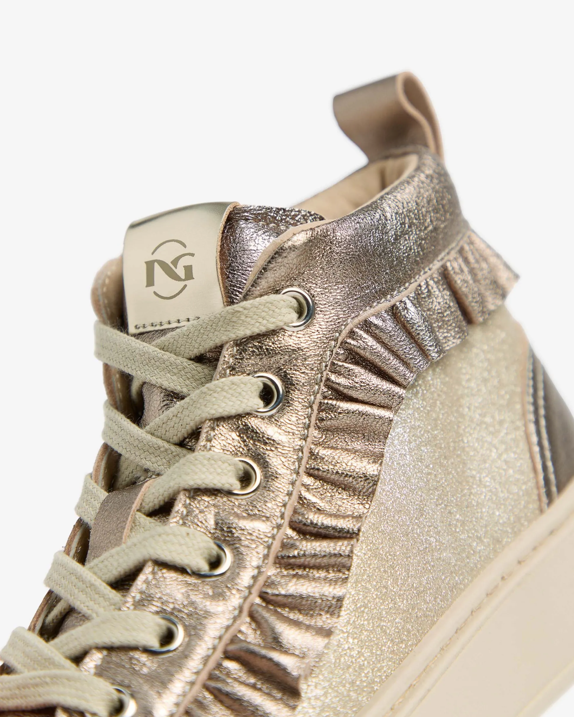Sneakers Teen da Ragazza in Pelle e Materiale Tecnico