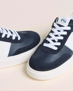 Sneakers Teen da Ragazzo in Pelle e Camoscio