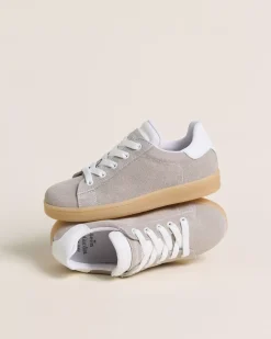 Sneakers Teen da Ragazzo in Camoscio e Pelle