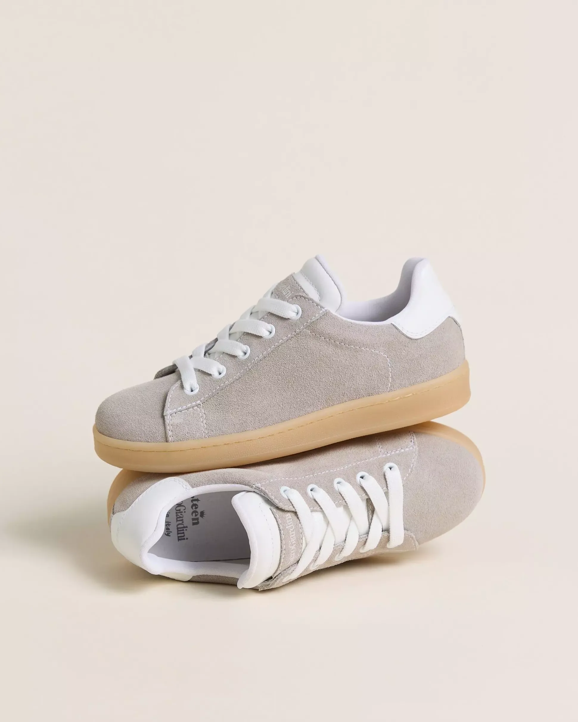 Sneakers Teen da Ragazzo in Camoscio e Pelle
