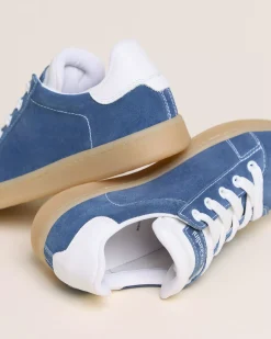 Sneakers Teen da Ragazzo in Camoscio e Pelle