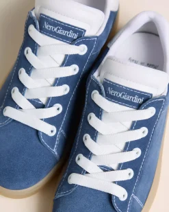 Sneakers Teen da Ragazzo in Camoscio e Pelle