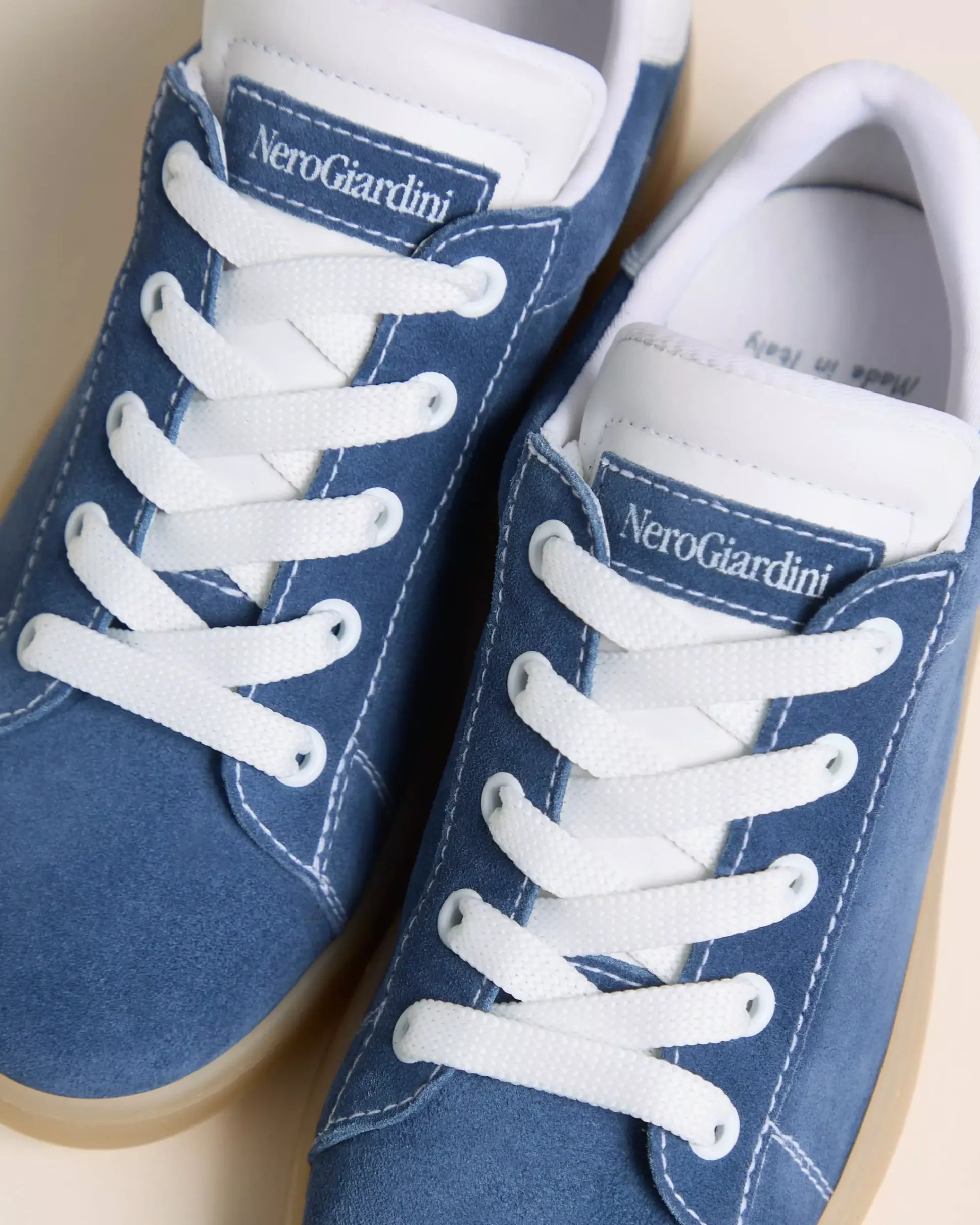Sneakers Teen da Ragazzo in Camoscio e Pelle